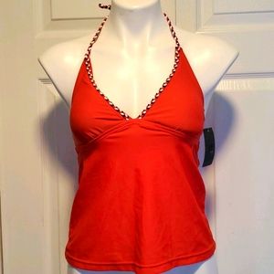 NWT Mossimo Tankini Halter Top Swimsuit - Small